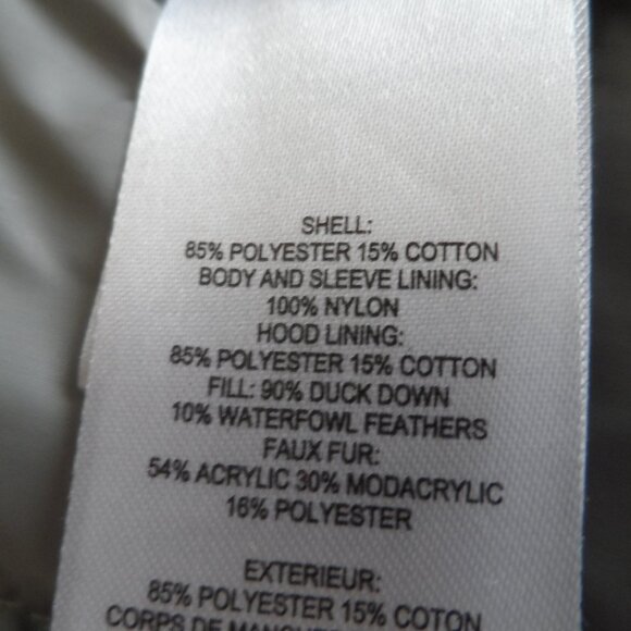 Calvin Klein Long Winter Coat - Size M - New - Picture 6 of 16